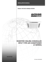 Acson C Series IM-CKXC-0506(0) Guida d'installazione