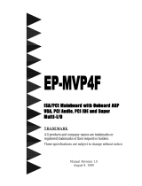 EPOX MVP4F Manuale utente