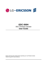 LG-Ericsson iPecs GDC-500H Manuale utente