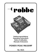 ROBBE POWER PEAK MAXAMP 8121 Operating Instructions Manual