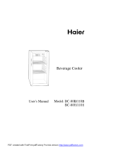 Haier BC-80B Manuale utente