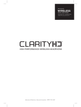 Monster Clarity HD Series Manuale utente