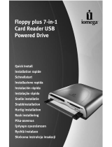 Iomega FLOPPY PLUS 7-IN-1 CARD READER USB POWERED DRIVE Manuale utente