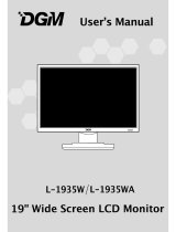 DGM L-1935WA Manuale utente