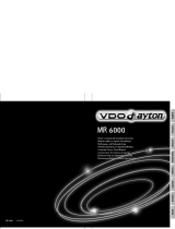 VDO MR6000 Owner's Manual And Mounting Instructions