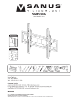 Sanus VisionMount VMPl50A Manuale utente