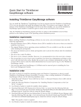 Lenovo ThinkServer TD100 Guida Rapida