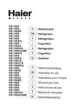 Haier HR-156S/A Manuale utente