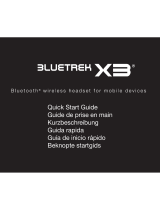 BlueTrek X3 Guida Rapida