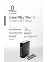 Iomega ScreenPlay Pro HD Multimedia Drive Guida Rapida