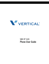 Vertical SBX IP 320 Manuale utente