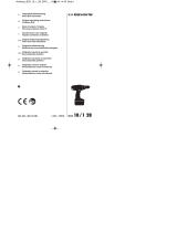 Bavaria BCD 18/1 2B Operating Instructions Manual