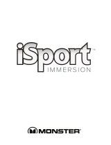 Monster iSport immersion Manuale utente