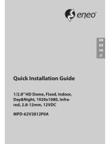 Eneo MPD-62V2812P0A Quick Installation Manual