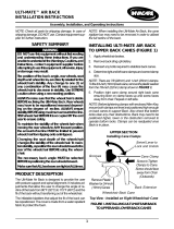 Invacare Air Back Manuale utente