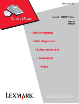 Lexmark 4036-308 Manuale utente