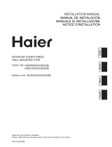 Haier 3HUM20HA03/R2(DB) Guida d'installazione