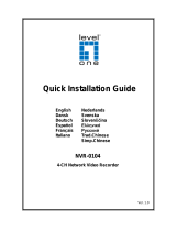 LevelOne NVR-0104 Guida d'installazione