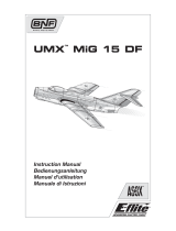 E-flite UMX MiG 15 DF Manuale utente