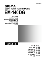 Sigma EM-140 DG Manuale utente