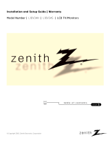 Zenith L10V34S Installation And Setup Manual