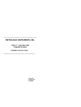 Metrologic TECH 7 Installation and User Manual