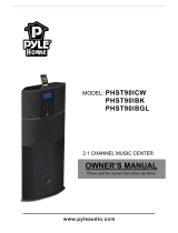 PYLE Audio PHST90IBK Manuale utente