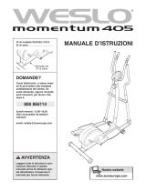 Weslo WLEVEL1186.0 Manuale D'istruzioni