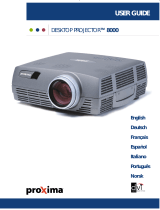 Proxima DP8000 Manuale utente