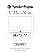 Rockford Fosgate R70-M Manuale utente