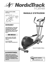 NordicTrack Vgr 940 Manuale D'istruzioni