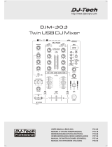 DJ-Tech DJM-303 Manuale utente