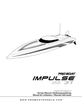 Pro Boat Impulse 31 PRB4250B Manuale del proprietario
