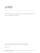 Juniper SRX100B Manuale utente