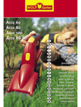 WOLF-Garten Accu 80 Manuale del proprietario