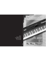 Studiologic SL-2001 Manuale utente