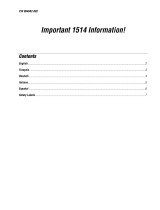 Intermec Sabre 1514 Supplementary Manual
