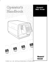 Monarch 9403 Operator's Handbook Manual