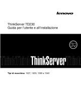 Lenovo THINKSERVER TD230 Guida Per L'utente E All'installazione Manual