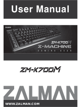 ZALMAN ZM-K700M Manuale utente