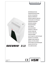 HSM SECURIO B22 Istruzioni per l'uso