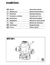 Maktec MT361 Manuale utente
