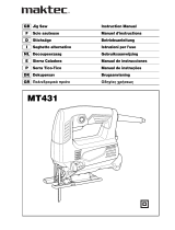 Makita MT431 Manuale del proprietario