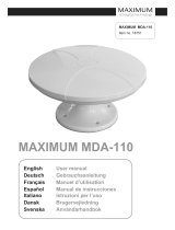 Maximum MDA-110 Manuale utente