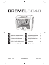 Dremel 3D40 Idea Builder Original Instructions Manual