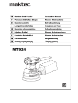 Maktec MT924 Manuale del proprietario