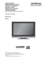 Hitachi P42A01 Manuale utente