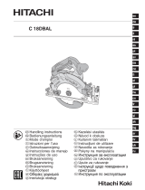 Hitachi C 18DBAL Handling Instructions Manual