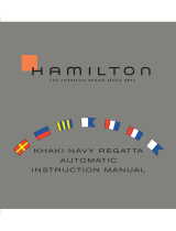 Hamilton Khaki Navy Regatta Automatic Manuale utente