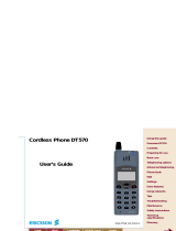 Ericsson DT570 Manuale utente
